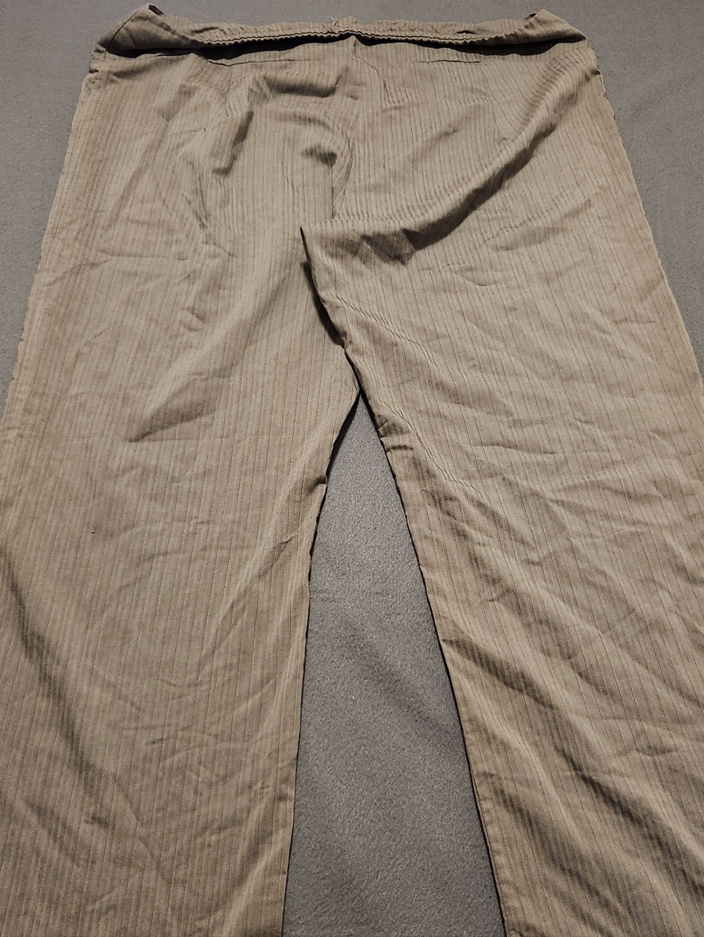 Dots Dress Pants Women Size 20 Grey Wide Leg Plus Size - Picture 8 of 9